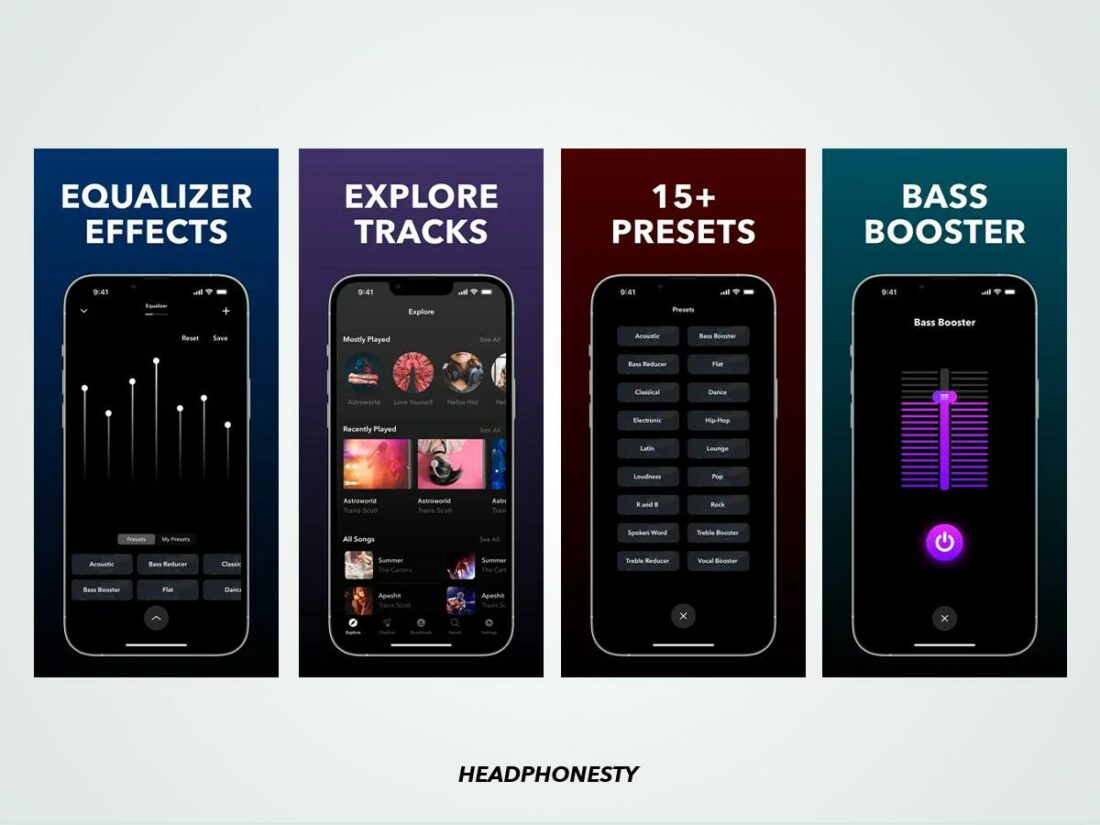 Equalizer Fx Bass Booster App for iPhone and iPad