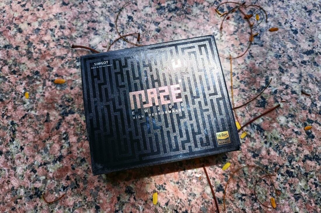 The imprint of an actual maze is rather unique.