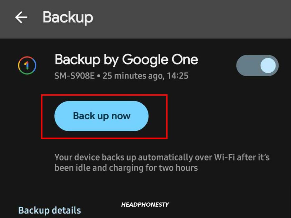 Back up your data before factory resetting your phone.