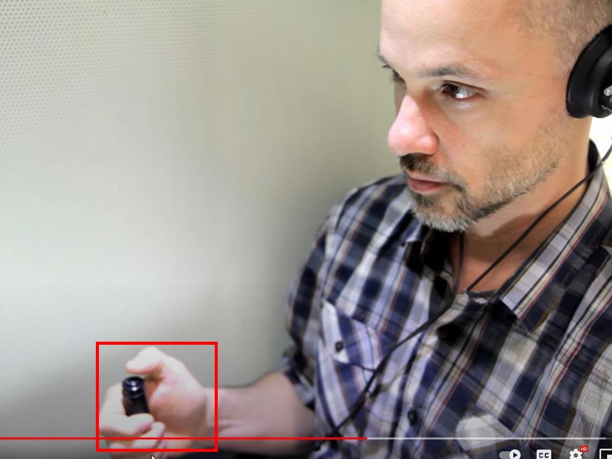 Press the button when you hear a tone. (From: Youtube/Intrinsic Analytics)
